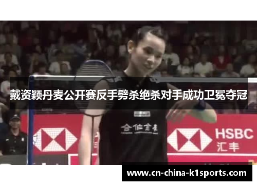 戴资颖丹麦公开赛反手劈杀绝杀对手成功卫冕夺冠
