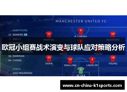 欧冠小组赛战术演变与球队应对策略分析